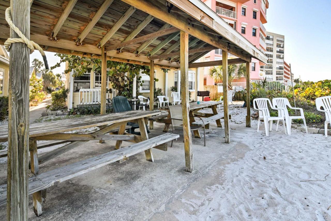Indian Shores Cottage With Cabana - Steps To Beach! 克利尔沃特 外观 照片